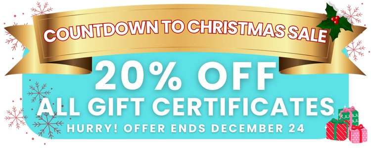 Music lessons gift Certificates