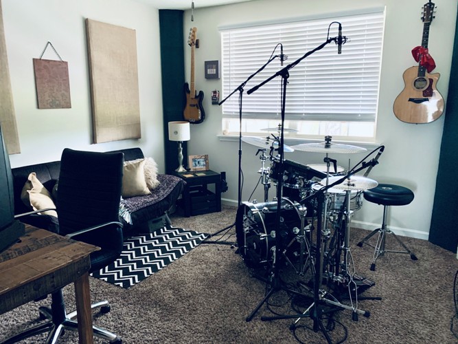Drums Percussion lessons Nashville TN InHome Studio or on line